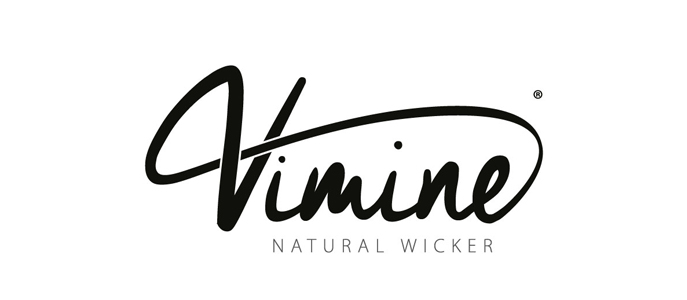 Cannes stolik ogrodowy puf rattanowy  logo Vimine