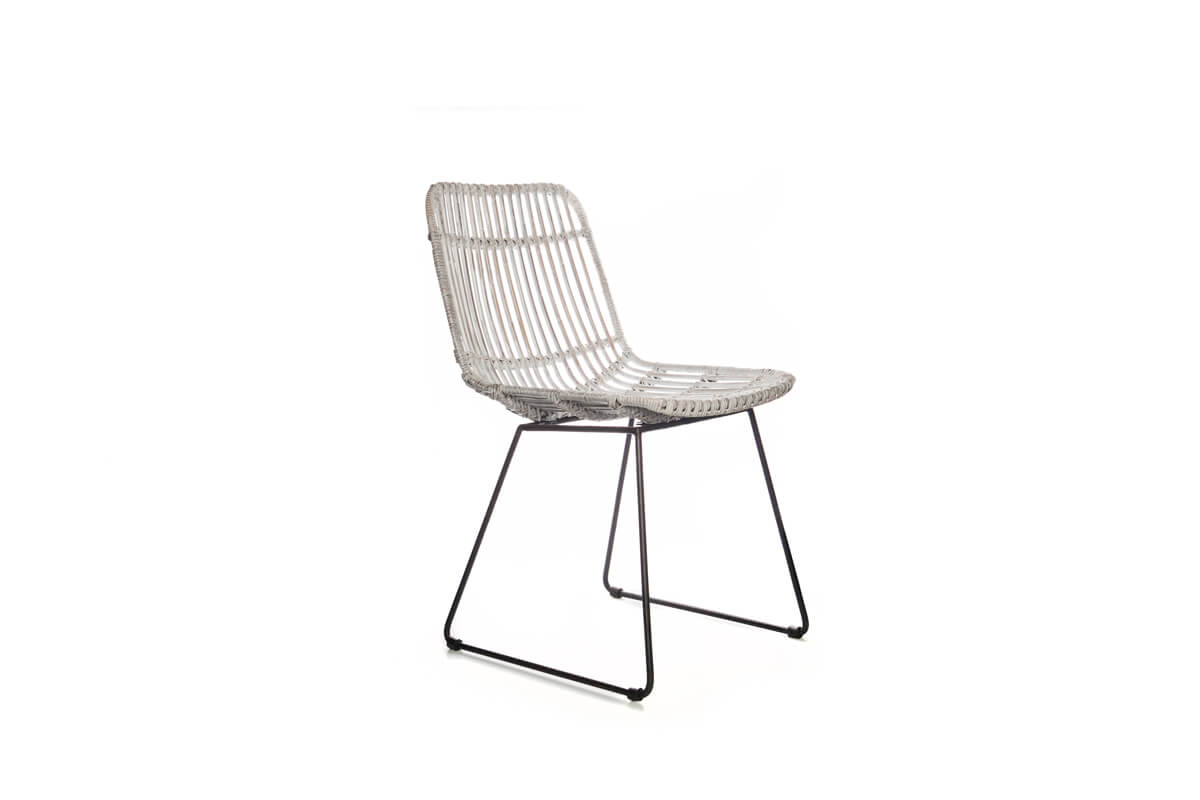 Matera eleganckie krzesło do ogrodu aluminium białe lina Suns