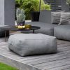 c-1 nowoczesna pufa ogrodowa siedzisko z tkaniny TroisPommes Home luksusowe meble ogrodowe