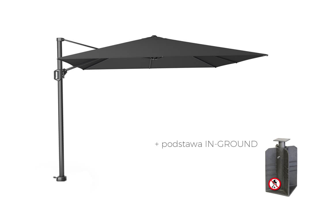 Parasol ogrodowy Challenger T1 Premium 3 x 3 m, wariant 6848