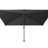 Parasol ogrodowy Challenger T1 Premium 4 x 3 m prostokątny z boczną nogą kolor Faded Black czarny bez podstawy parasole ogrodowe Platinum