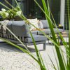 Parma nowoczesny narożnik ogrodowy z aluminium luksusowe meble ogrodowe SUNS