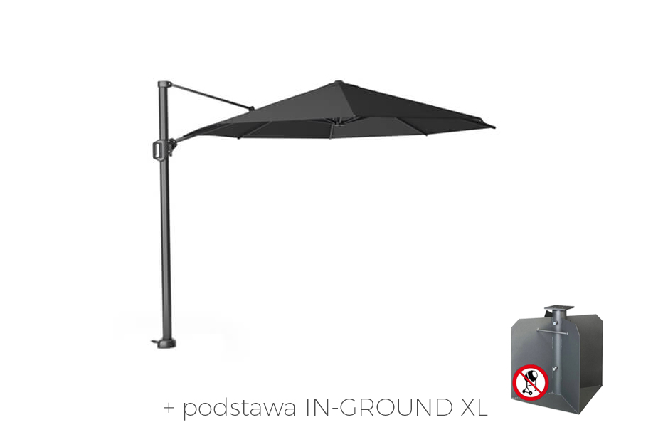 Parasol ogrodowy Challenger T1 Premium Ø 3.5 m, wariant 65446