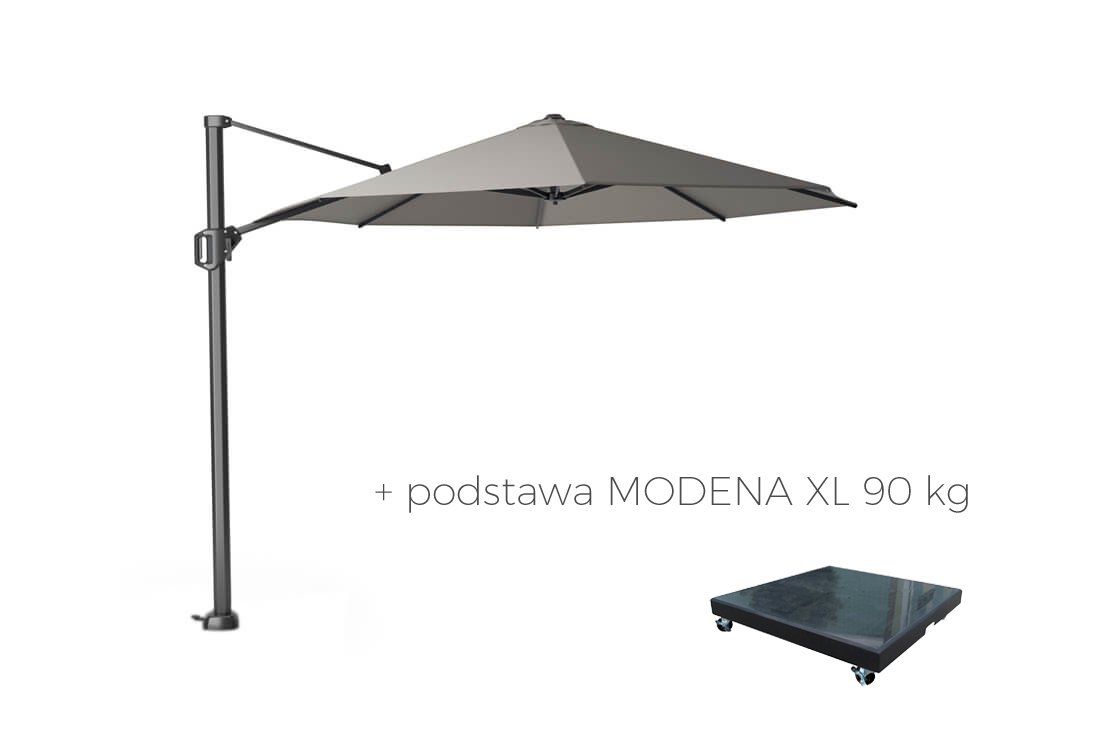 Parasol ogrodowy Challenger T1 Premium Ø 3.5 m, wariant 65439