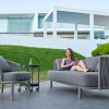 Moments elegancki fotel ogrodowy sofa ogrodowa luksusowe meble ogrdowe Cane-line