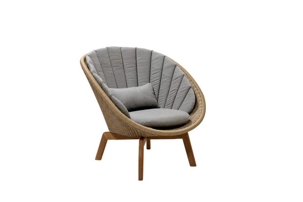 Peacock fotel ogrodowy technorattan 3 kolory, wariant 10622 Cane Line