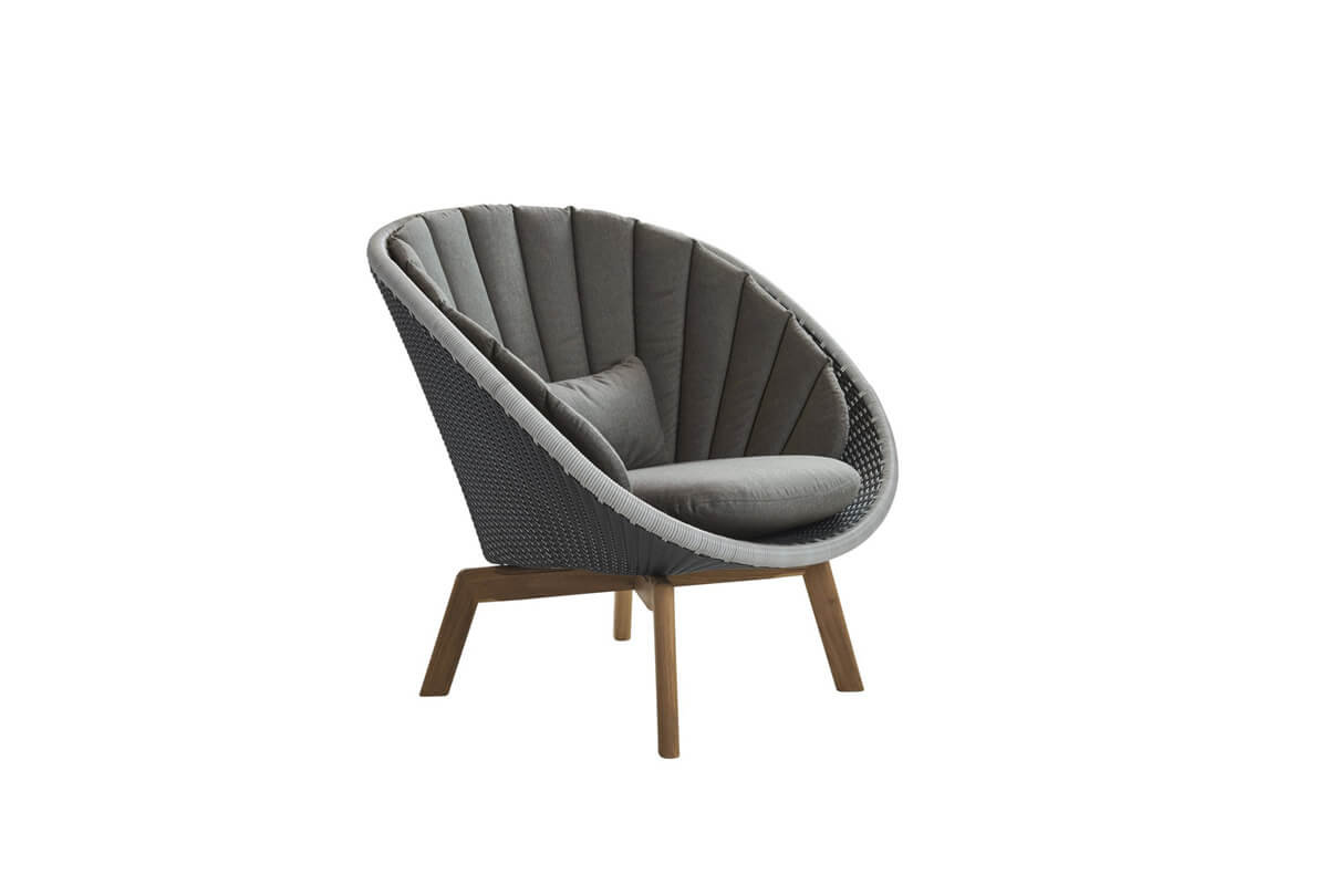Peacock fotel ogrodowy technorattan 3 kolory, wariant 10614 Cane Line