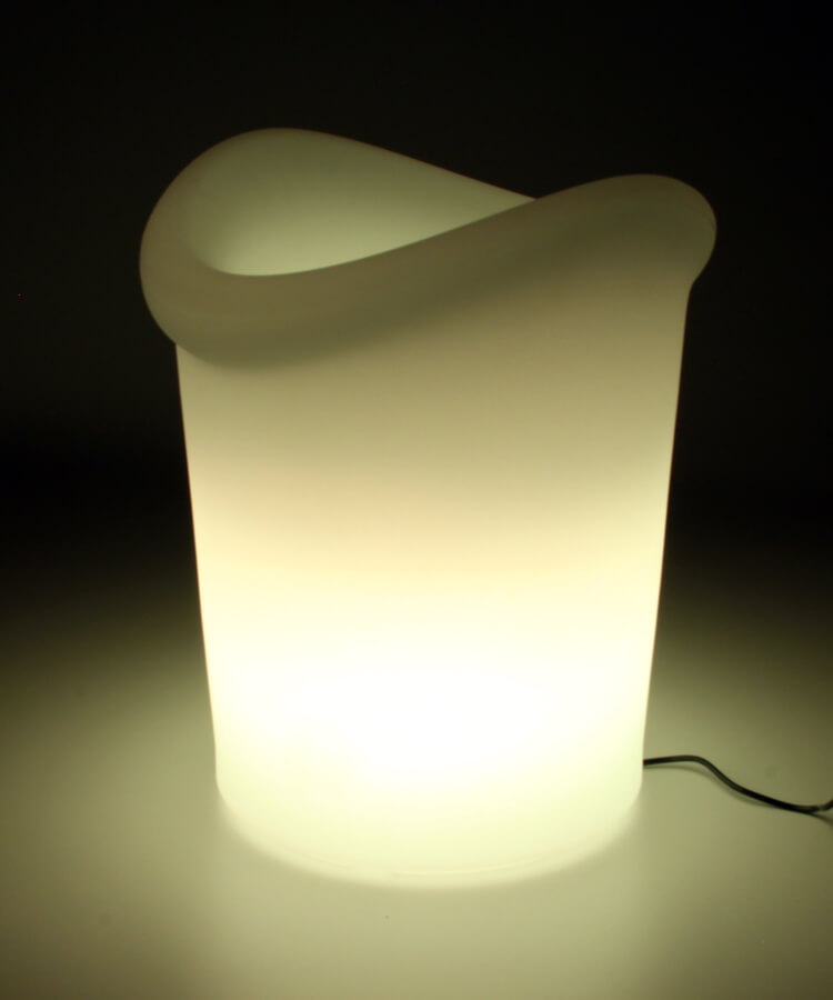 Yuppy lampa ogrodowa LED wiaderko do napojów lampa przenośna z pilotem | Lumisky