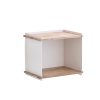 Box Wall designerska półka skrzynka do ogrodu biała aluminium drewno teakowe luksusowe meble ogrodowe akcesoria ogrodowe Cane-line