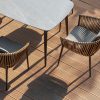 Groppo ogrodowy zestaw stołowy 6 osób stół krzesła ogrodowe zestaw mebli Twoja Siesta luksusowe meble ogrodowe technorattanowe