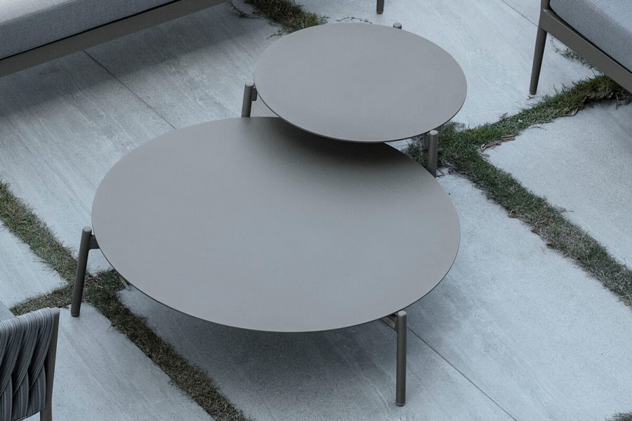 Manarola ogrodowy zestaw wypoczynkowy niskie stoliki kawowe Twoja Siesta