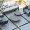 Manarola ogrodowy zestaw wypoczynkowy sofa ogrodowa dwa fotele ogrodowe stoliki kawowe Twoja Siesta