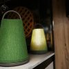 Merino oryginalna lampa ogrodowa LED zielona lampa aluminium tkanina Olefin Twoja Siesta designerskie lampy ogrodowe