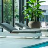 Bari luksusowy leżaki ogrodowe aluminium białe | Jati & Kebon