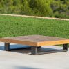 Truro modułowy zestaw wypoczynkowy aluminium drewno teakowe stolik kawowy | Jati & Kebon