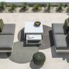 Zestaw poduszek ogrodowych pojedyncze siedzisko Truro Bari Fano Vigo XL sofy ogrodowe Fano Jati & Kebon