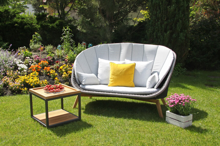Cologne Spring meble ogrodowe wypoczynkowe sofa ogrodowa podwójna w osobowa Twoja Siesta