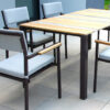 Soller luksusowy zestaw stołowy na taras 6 osobowy stół ogrodowy 6 krzeseł ogrodowych Twojasiesta