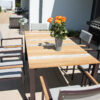 Soller luksusowy zestaw stołowy na taras 6 osobowy stół ogrodowy krzesła tarasowe Twojasiesta