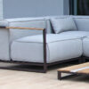 Soller nowoczesne modułowe meble ogrodowe aluminium sofa ogrodowa prawa Twojasiesta