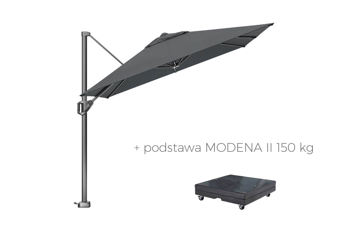 Parasol na taras Voyager T1 3 x 2 m z boczną nogą, wariant 64081