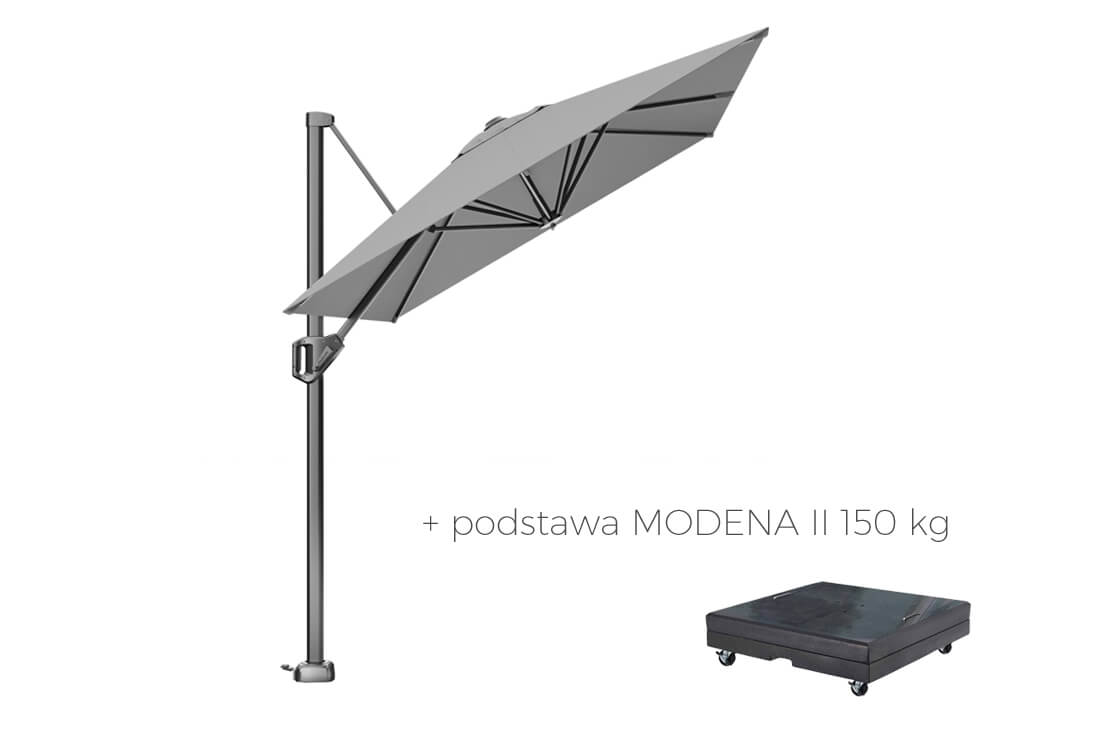 Parasol na taras Voyager T1 3 x 2 m z boczną nogą, wariant 64083