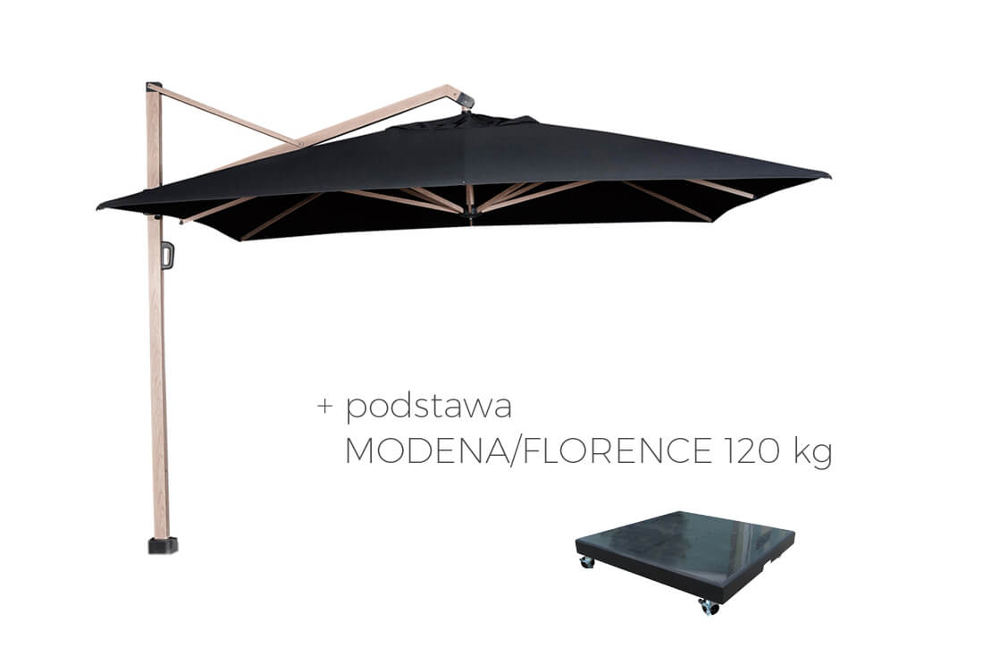 Parasol ogrodowy Icon 4 x 3 m prostokątny, wariant 64324