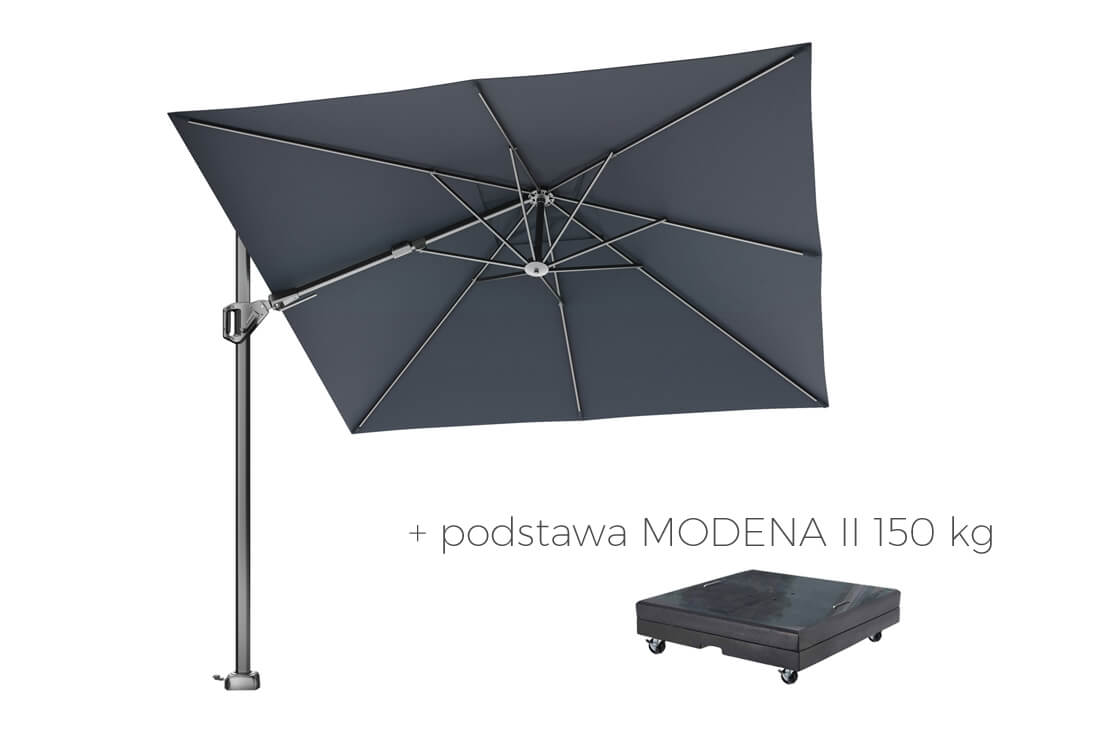 Parasol ogrodowy Voyager T2 2.7 x 2.7 m z boczną nogą, wariant 64209