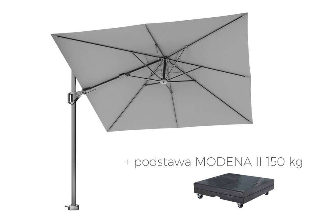 Parasol ogrodowy Voyager T2 2.7 x 2.7 m z boczną nogą, wariant 64210