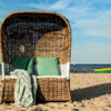 St Tropez kosz plażowy rattanowy podwójny St Tropez Duo Vimine Twoja Siesta luksusowe meble ogrodowe rattanowe
