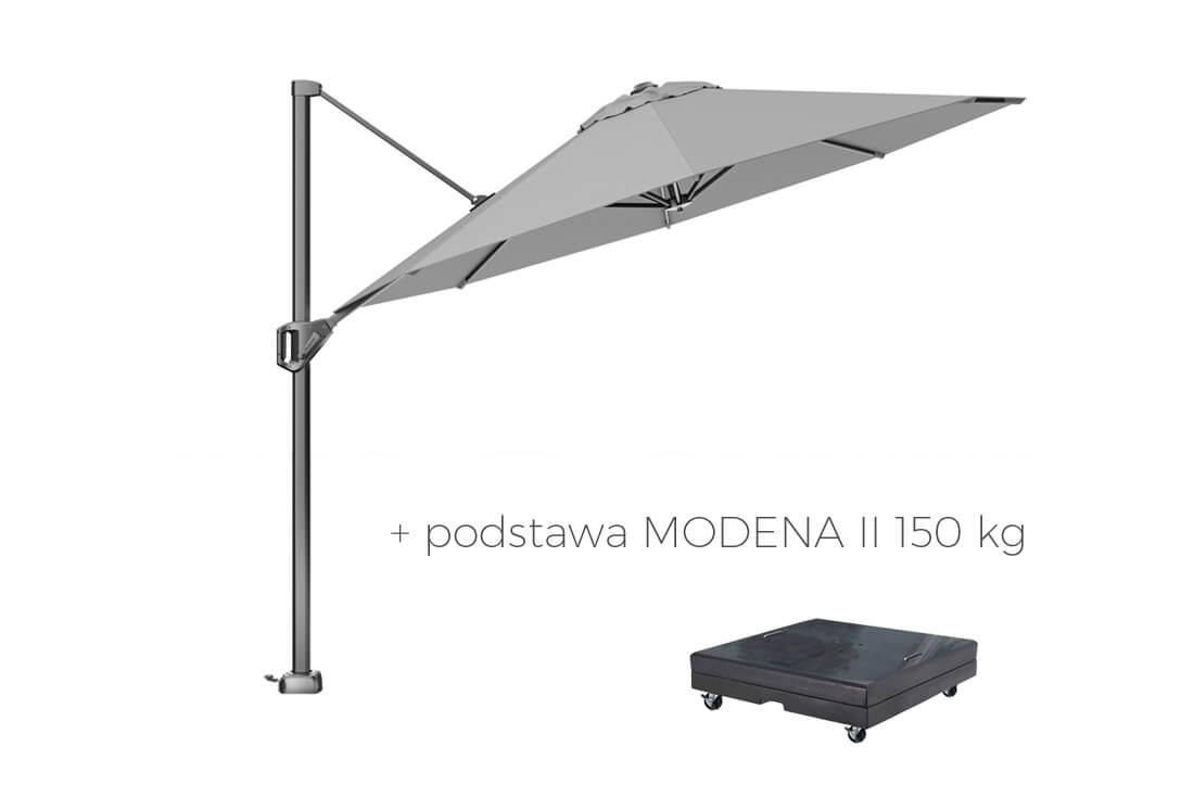Voyager T1 parasol ogrodowy Ø 3 m z boczną nogą, wariant 64147