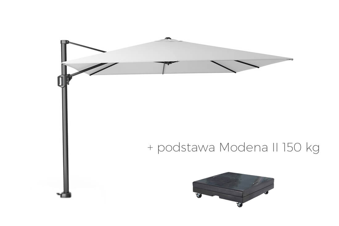 Parasol ogrodowy Challenger T1 3 x 3 m z boczną nogą, wariant 64771