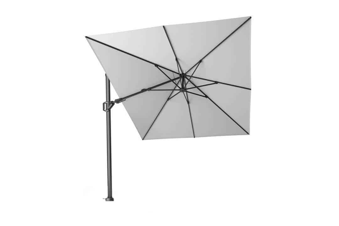 Parasol ogrodowy Challenger T2 3.5 x 2.6 m bez podstawy kolor biały Platinum parasole ogrodowe