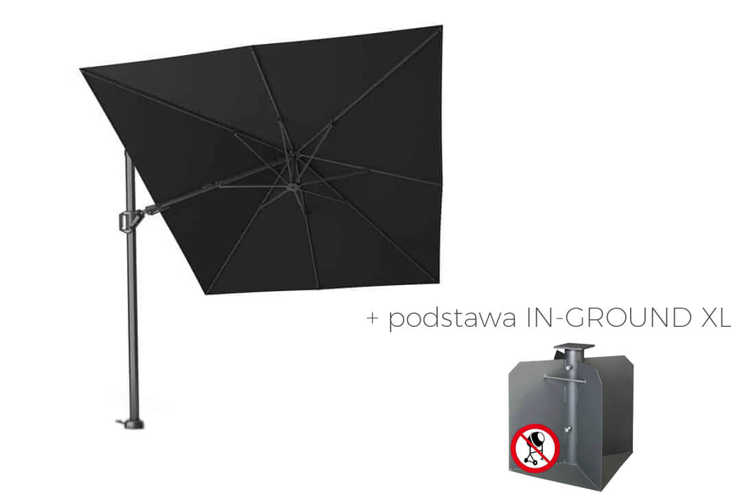 Parasol ogrodowy Challenger T2 3.5 x 2.6 m, wariant 64633
