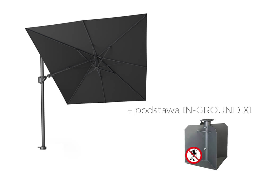 Parasol ogrodowy Challenger T2 Premium 3.5 x 2.6 m, wariant 64706
