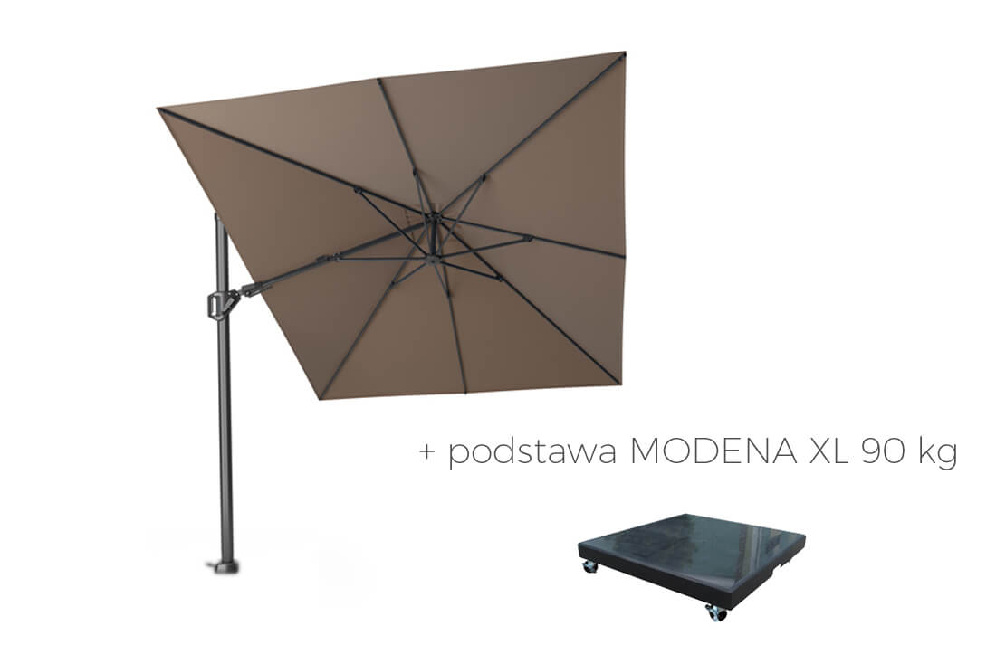 Parasol ogrodowy Challenger T2 Premium 3.5 x 2.6 m, wariant 64700