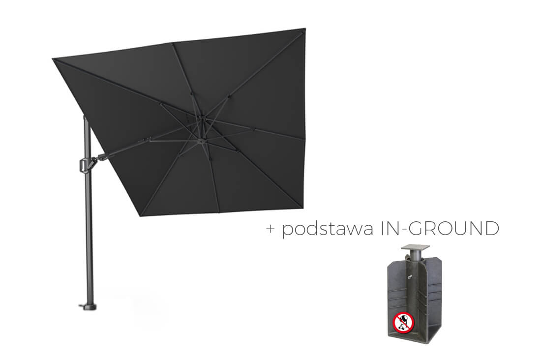 Parasol ogrodowy Challenger T2 Premium 3.5 x 2.6 m, wariant 64705