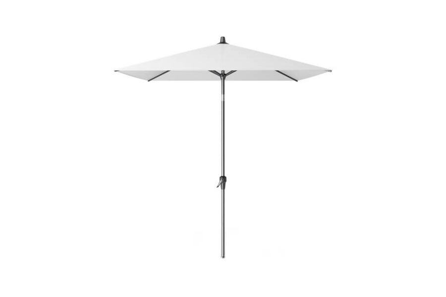 Parasol tarasowy Riva 2.5 x 2 m biała tkanina White bez podstawy parasole ogrodowe Platinum