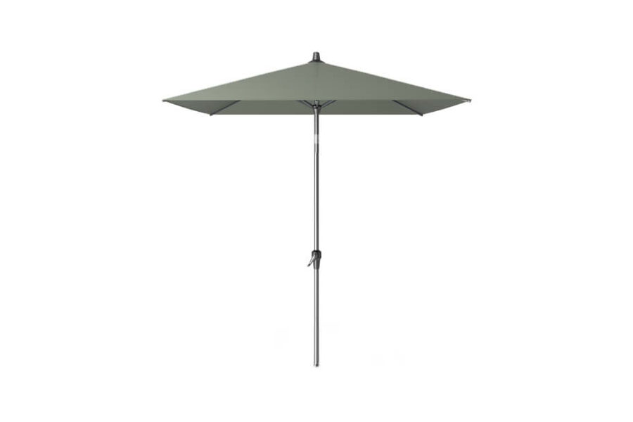 Parasol tarasowy Riva 2.5 x 2 m oliwkowa tkanina Olive bez podstawy parasole ogrodowe Platinum