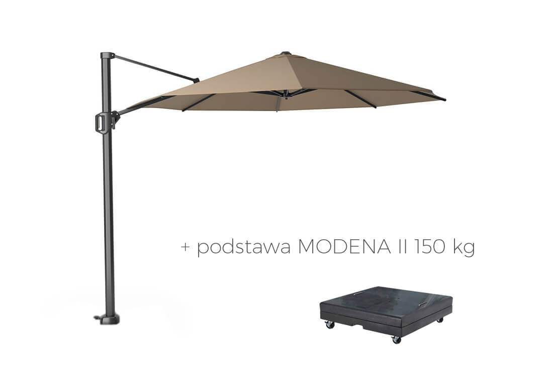 Parasol ogrodowy Challenger T1 Ø 3.5 m, wariant 65099