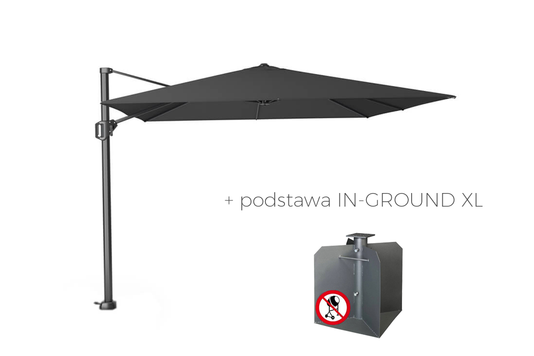 Parasol ogrodowy Challenger T1 Premium 3 x 3 m, wariant 65363