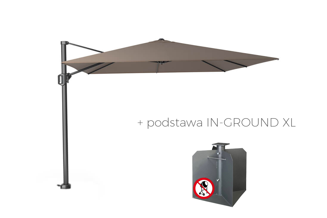 Parasol ogrodowy Challenger T1 Premium 3 x 3 m, wariant 65361