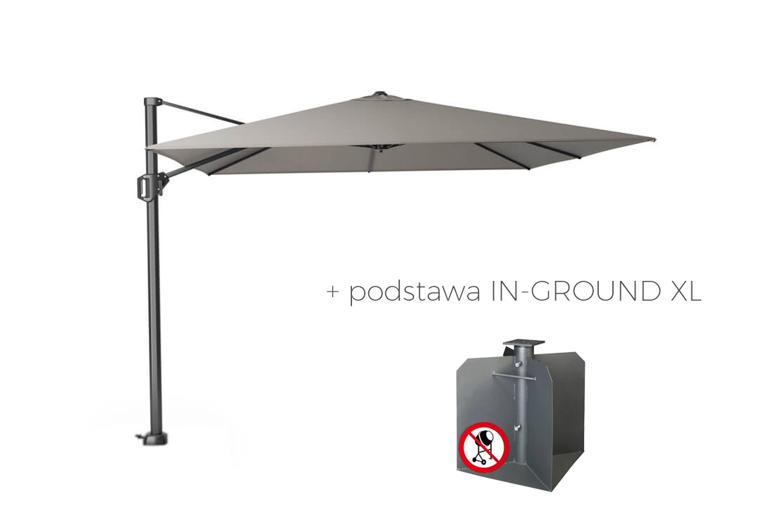 Parasol ogrodowy Challenger T1 Premium 3 x 3 m, wariant 65362