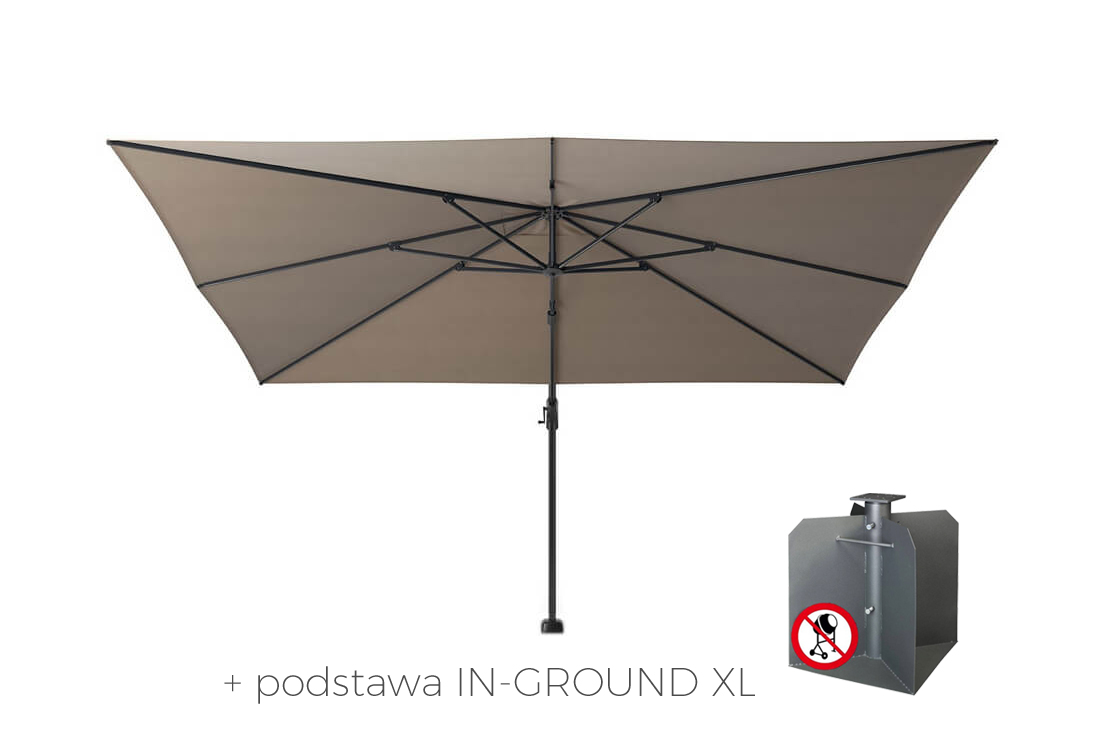 Parasol ogrodowy Challenger T1 Premium 4 x 3 m, wariant 65395
