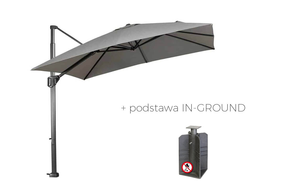 Parasol ogrodowy Challenger T1 Premium Telescope 3.5 x 3.5 m, wariant 64584