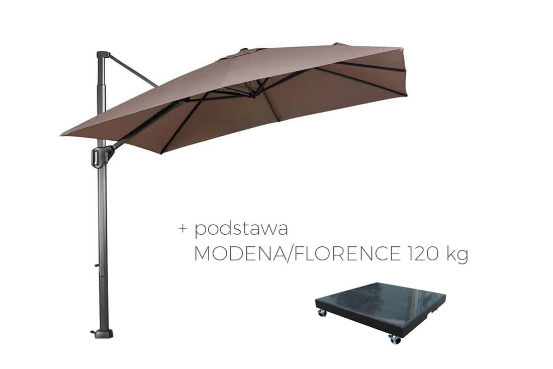 Parasol ogrodowy Challenger T1 Premium Telescope 3.5 x 3.5 m, wariant 64579