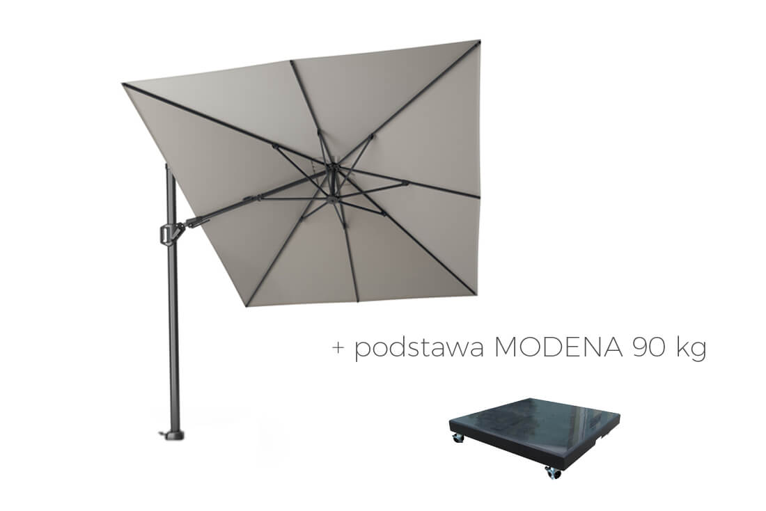 Parasol ogrodowy Challenger T2 Premium 3.5 x 2.6 m, wariant 64704