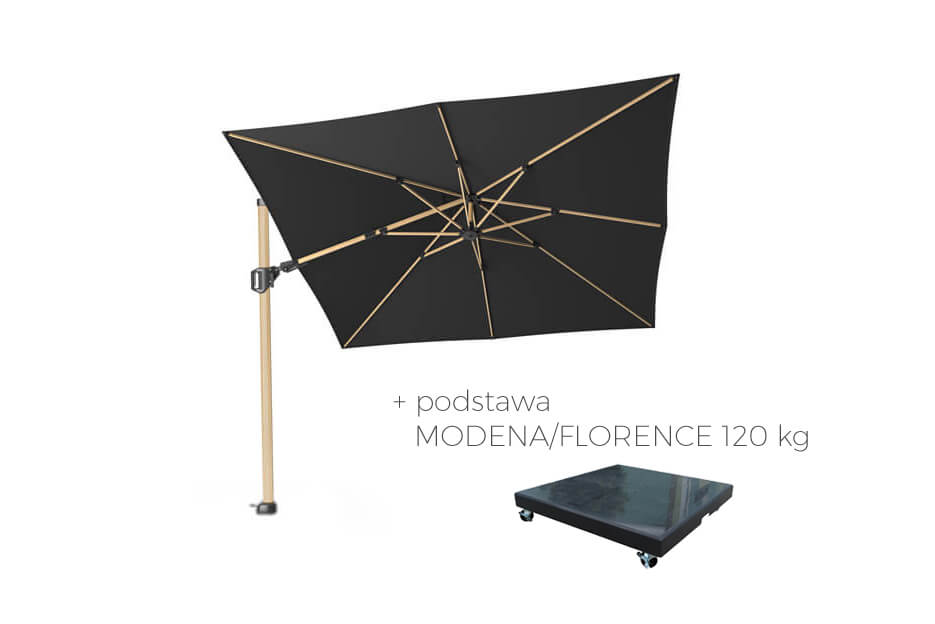 Parasol ogrodowy Challenger T2 Premium 3 x 3 m OAK, wariant 6658