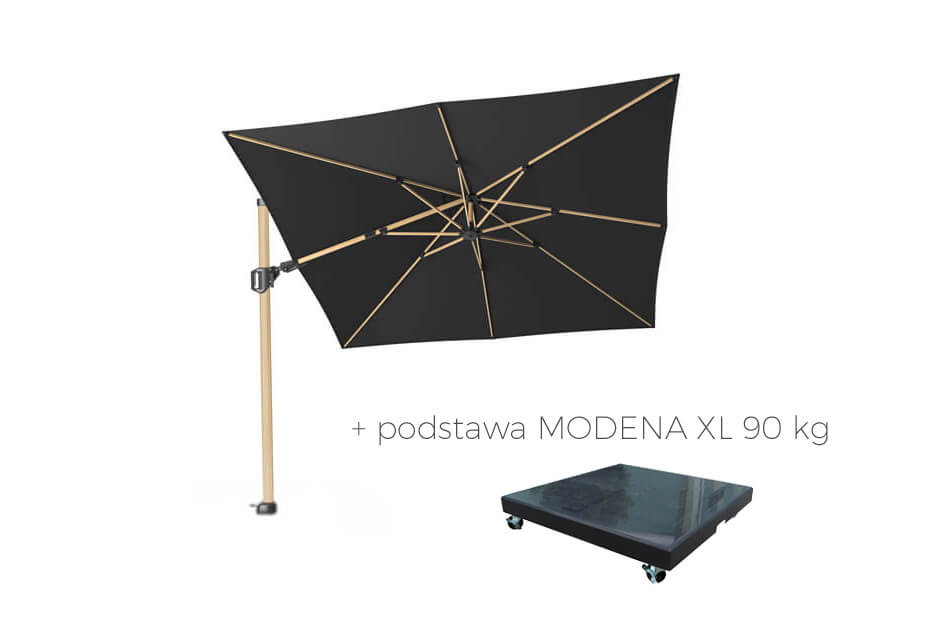 Parasol ogrodowy Challenger T2 Premium 3 x 3 m OAK, wariant 65576