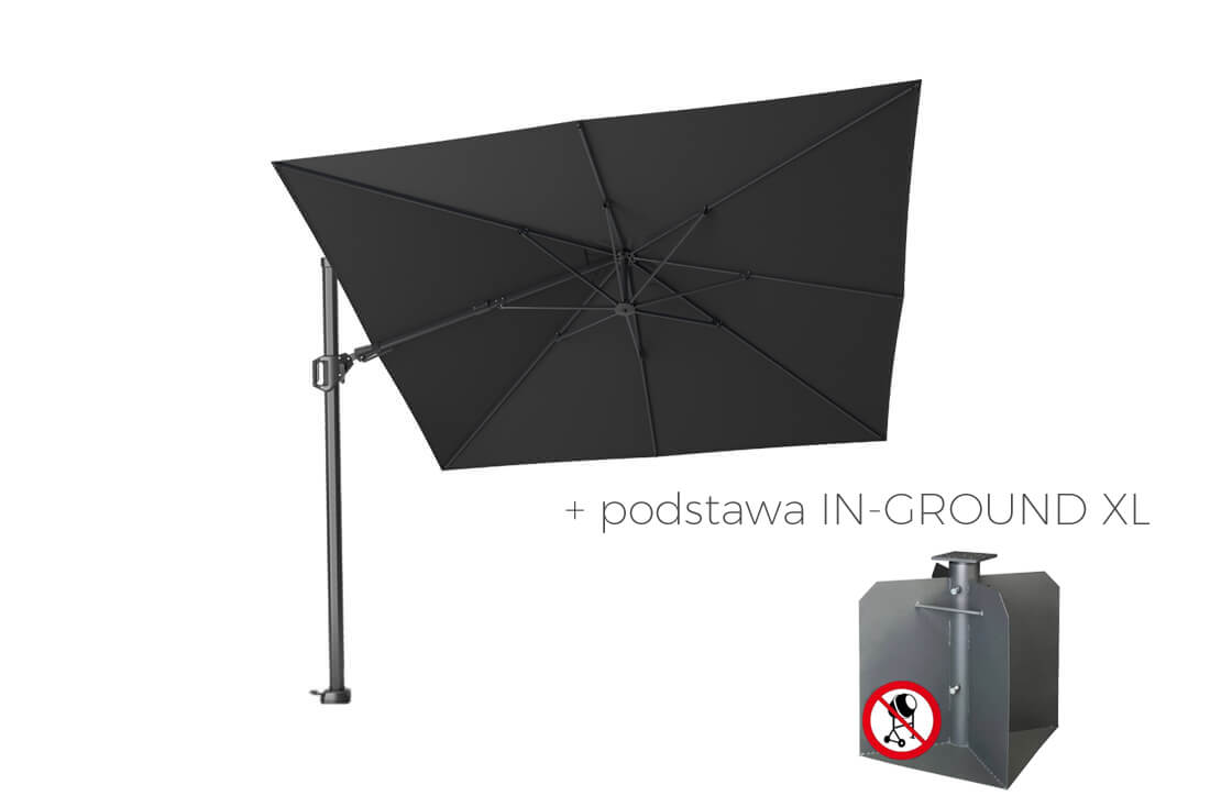 Parasol ogrodowy Challenger T2 Premium 3 x 3 m, wariant 65556